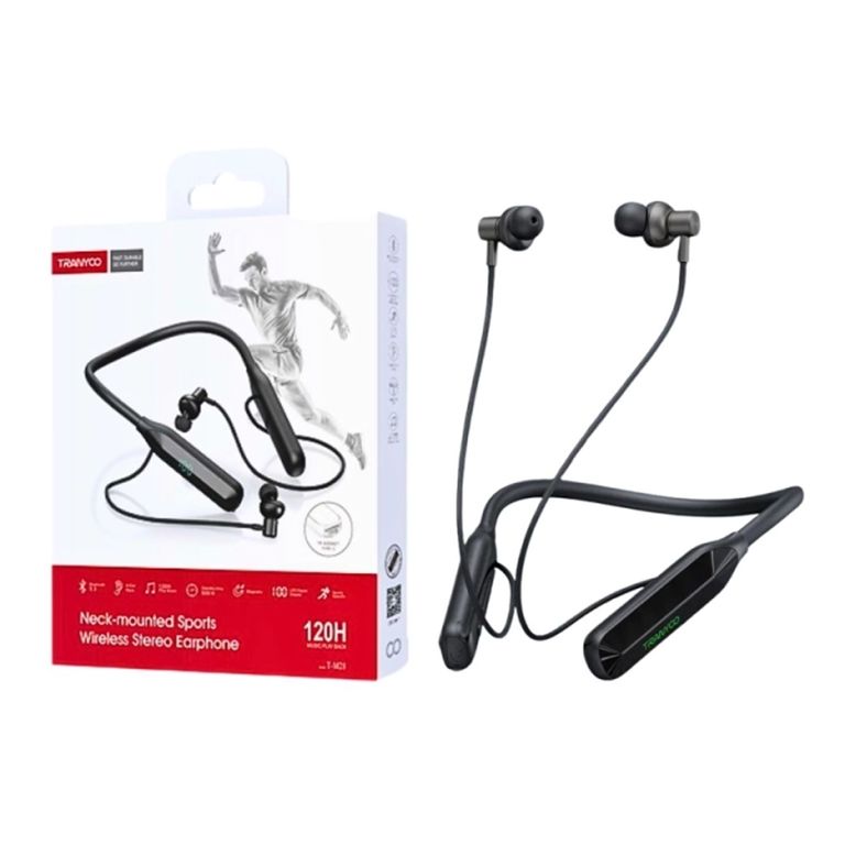 Audífonos Deportivos Inalámbricos Magnéticos 120 Horas T-M28 BT 5.3