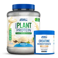 Applied Nutrition - Critical Plant Protein - Proteina Vegana 1.8 kg - Vainilla + Creatina 250 g