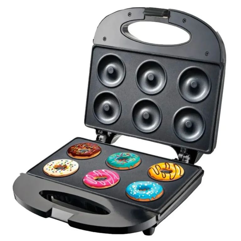 Máquina De Donas Mini Donut Maker 6 Rosquillas Raf 247