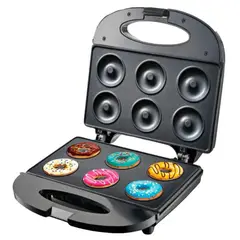 RAFF - Máquina De Donas Mini Donut Maker 6 Rosquillas Raf 247
