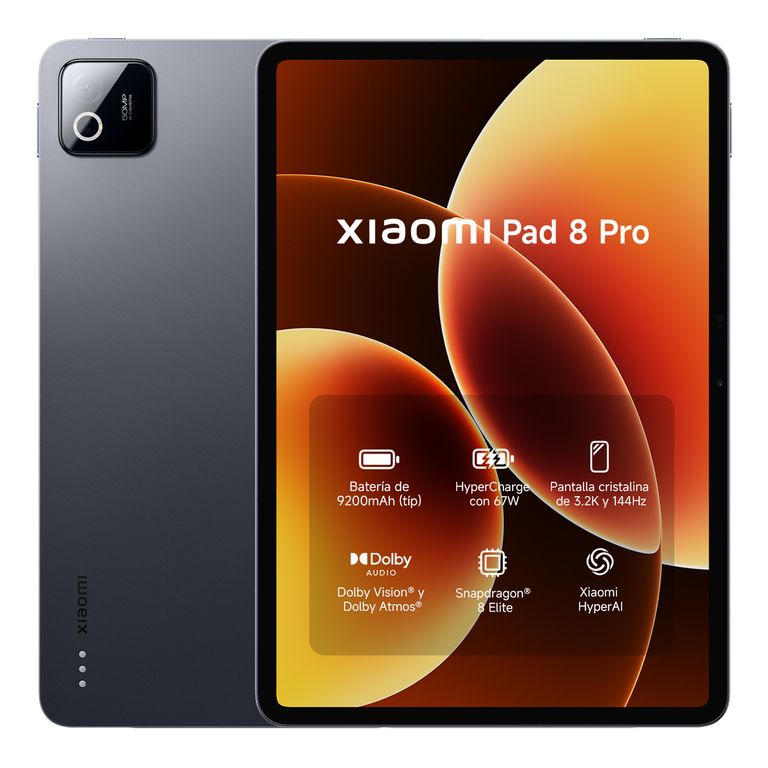 Tablet Pad 8 Pro Gris 8GB + 256GB