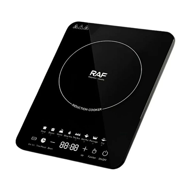 Cocina De Inducción RAF R.8104 1 Hornilla Pantalla Led 2200