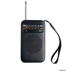 GENERICO - Radio Portátil AM FM con Altavoces Estéreo