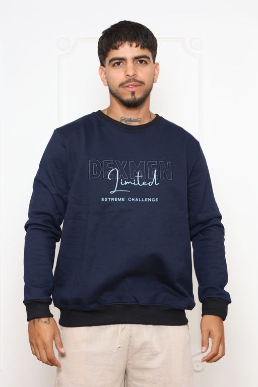 Polera Dexmen Limited Franela Azul