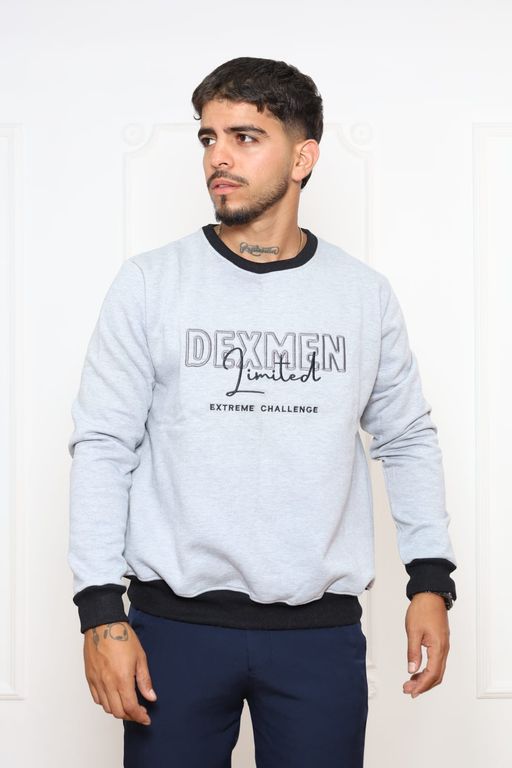 Polera Dexmen Limited Franela Gris