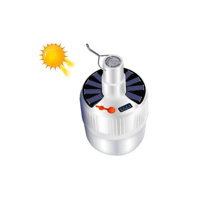 Foco De Emergencia Recargable Con Gancho