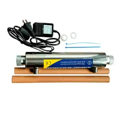 GENERICO - Equipo UV de 2 GPM,16W, Conexion 1/2" MOD UV-16W