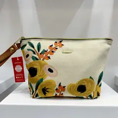 CHULA TULUM - COSMETIQUERA MODELO ALINE DISEÑO FLOR DE ALGODON