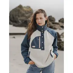 RIP CURL - Polera Mujer Micropolar Ink