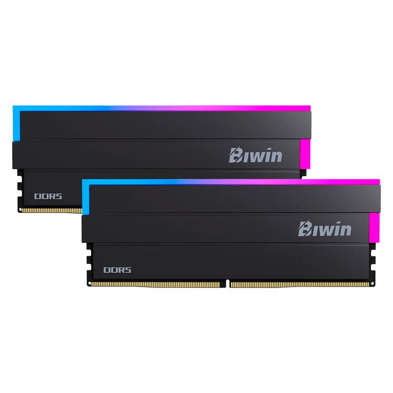 Memoria RAM Biwin DW100 RGB 48GB 2x24GB DDR5 6000MTs PC5-48000 CL28 1.4V DIMM 288-Pin