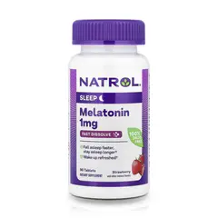 NATROL - Melatonina 1 mg (90 Tabletas) -