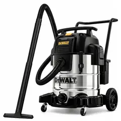 DEWALT - Aspiradora y sopladora de polvo y liquido 50 litros 1300W acero inoxidable