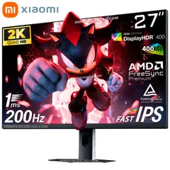 XIAOMI - Monitor 2K G27Qi 2026 de 27" Fast IPS, 200hz, 1Ms GTG, HDR400, FreeSync Premium