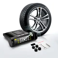 GENERICO - SENSOR EXTERNO PRESIÓN LLANTAS SOLAR TPMS