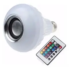 GENERICO - Foco Parlante Bluetooth Con Luz LED