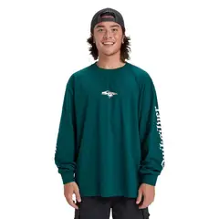 QUIKSILVER - POLO ML MERCURY OLD ENGLISH LS EQYZT08169PR-GZE0