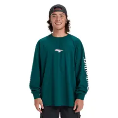 QUIKSILVER - POLO ML MERCURY OLD ENGLISH LS EQYZT08169PR-GZE0