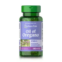 PURITANS PRIDE - Aceite de Orégano 150 mg (180 Softgels) - Puritan's Pride