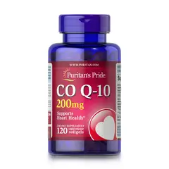 PURITANS PRIDE - Coenzima Q-10 200 mg 120 Softgels - Puritan’s Pride