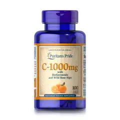 PURITANS PRIDE - Vitamina C 1000 mg + Bioflavonoides (100 Tabletas) - Puritan's Pride