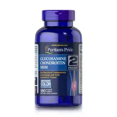 PURITANS PRIDE - Glucosamina, Condroitina & MSM (90 Tablets) - Puritan's Pride