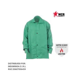 GENERICO - CASACA PARA SOLDADOR DE 9 ONZ MCR SAFETY