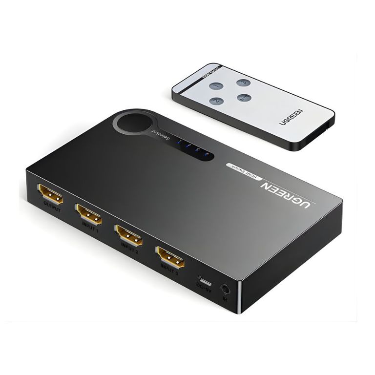 Switch Hdmi Inalámbrico 1x3 4k 60hz Con Control
