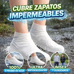 GENERICO - Cubre zapatos impermeables protector de zapatilla reutilizable grueso de latexxx