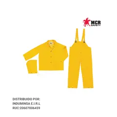 GENERICO - TRAJE DE LLUVIA PVC INDUSTRIAL CLASSIC 2303 MCR SAFETY