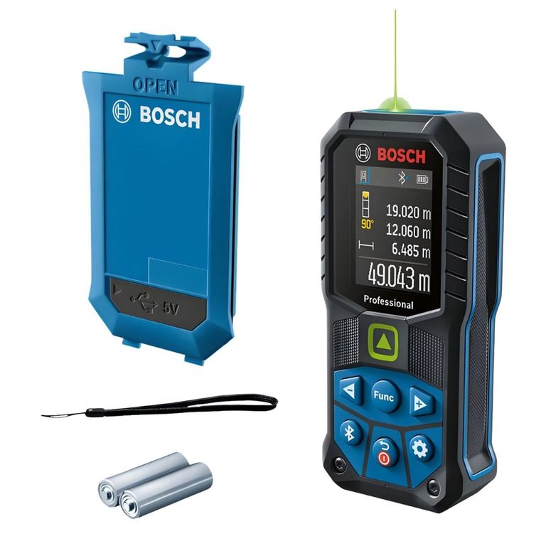 Medidor Láser 50mts GLM 50-27 CG + 1 Bat 3.7V 1Ah