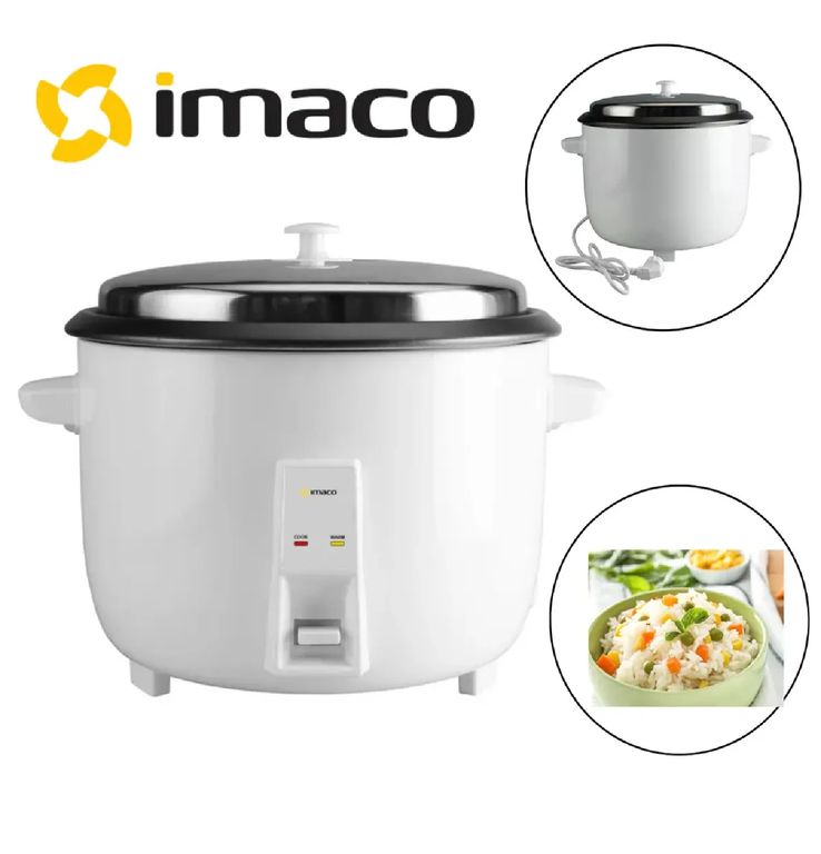 Olla Arrocera RC56 5.6 Litros – Blanco