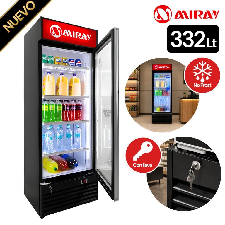 Conservadora Exhibidora CMVE-335D 332L