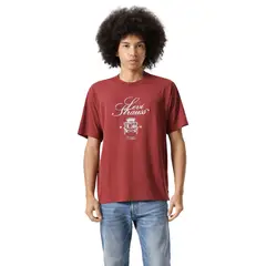 LEVIS - Polo Hombre Vintage Fit Graphic Tee Burdeo