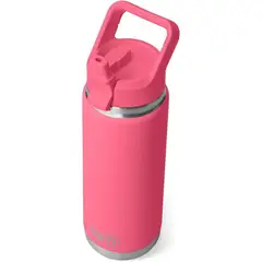 Yeti - RAMBLER BOTELLA CON TAPA DE CAÑITA 26 OZ 769 ML - ROSADO