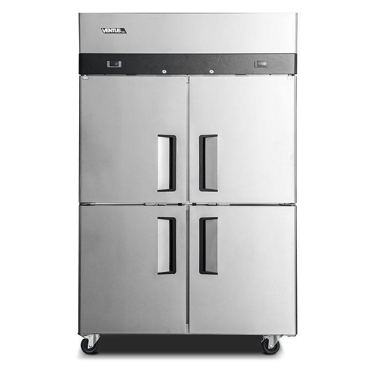Refrigerador/Freezer 4 puertas Acero Inoxidable Mixto