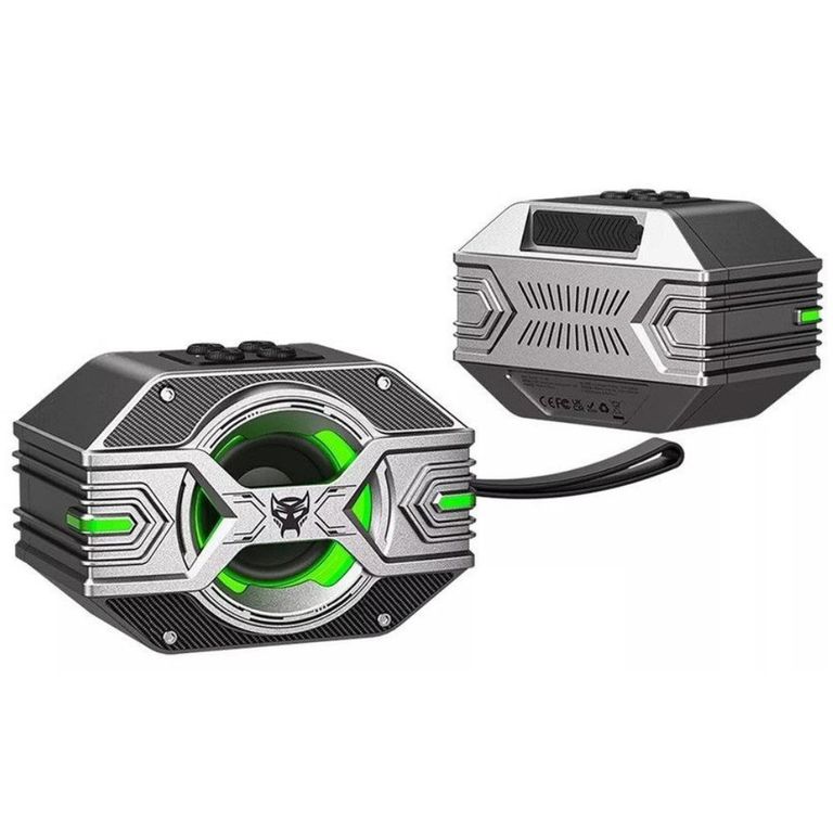 Parlante Bluetooth Portátil Optimus Prime 5W IPX4 Gris - TF-Y03