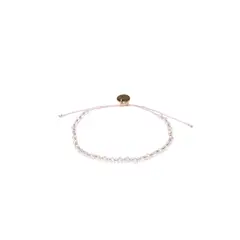 SAMANTHA PINTO HANDMADE ACCESSORIES - Pulsera Gaia Plateado Tornasol