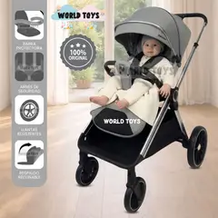 BABY - Coche Moisés Travel System «TAURO» Edición Limitada Gray