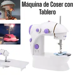 OEM - Máquina de Coser Portátil con Tablero de Extensión - Kit de Costura Básico para Manualidades