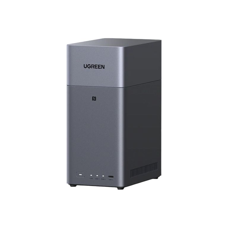 NASync DH2300 Servidor NAS de 2 Bahías 4GB HDMI RJ45 GbE USB-C - 95087