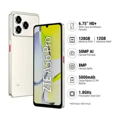 ZTE - CELULAR A56 PRO 12GB RAM 128GB
