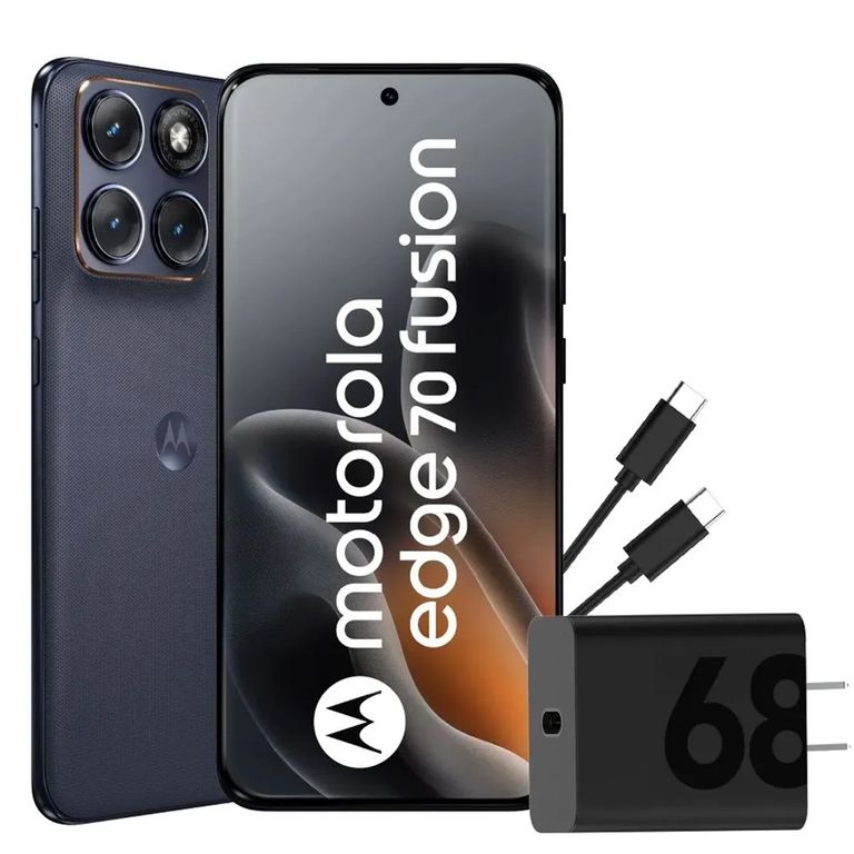 Celular Edge 70 Fusion 8GB + 256GB Azul