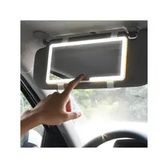 GENERICO - Espejo Led Para Auto En Visera