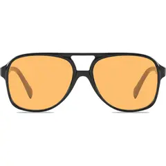 OAKLEY - GAFAS DE SOL AVIADOR VINTAGE YDAOWKN UNISEX UV400 ESTILO RETRO AMARILLO NEGRO