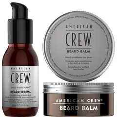 AMERICAN CREW - Aceite para Barba Beard Serum + Cera para Barba Men