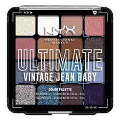 NYX - PALETA DE SOMBRAS ULTIMATE SHADOW VINTAGE JEAN BABY