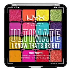 NYX - PALETA DE SOMBRAS ULTIMATE SHADOW I KNOW THAT’S BRIGHT