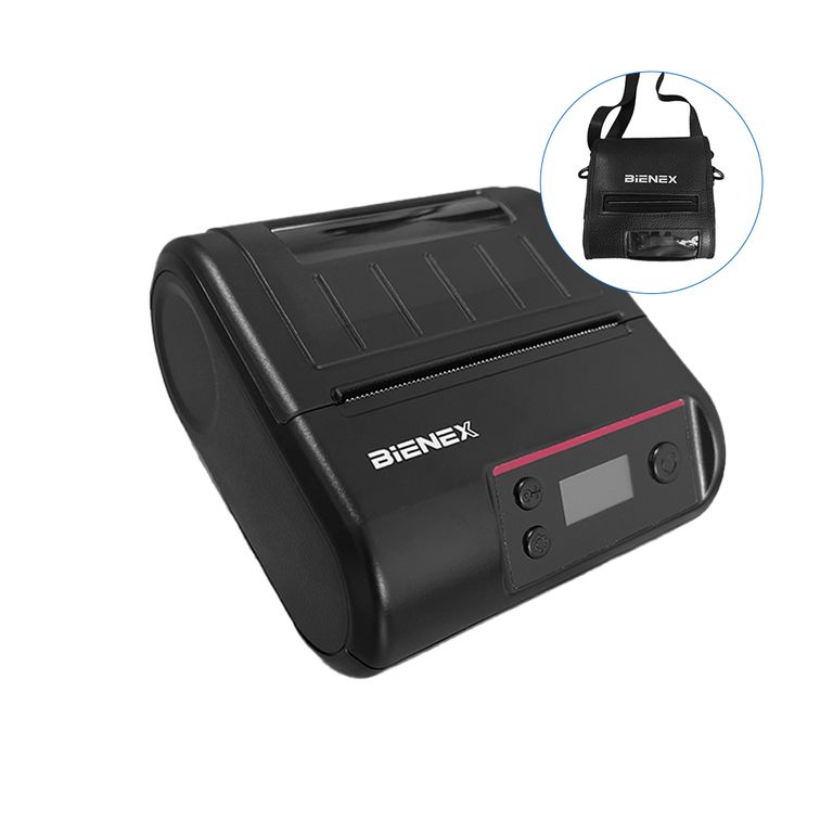 Impresora térmica Portatil DUAL 80mm Ticket y etiquetas adhesivas