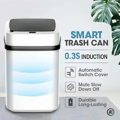 GENERICO - Tacho de basura inteligente para la cocina 13 L