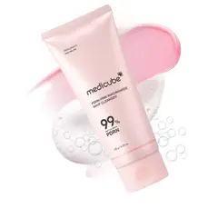 MEDICUBE - PDRN Pink Niacinamide Whip Cleanser 120g Limpiador Facial Hidratante